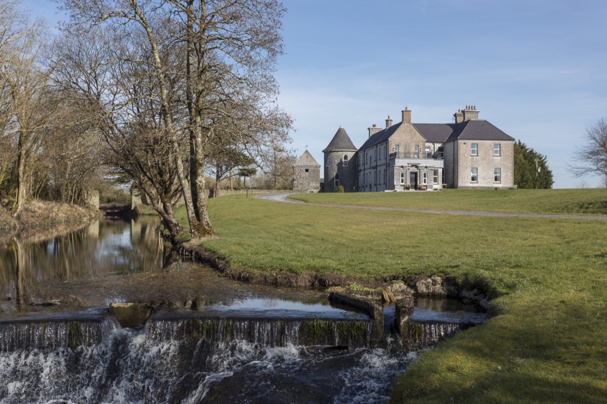 View of the house from the river